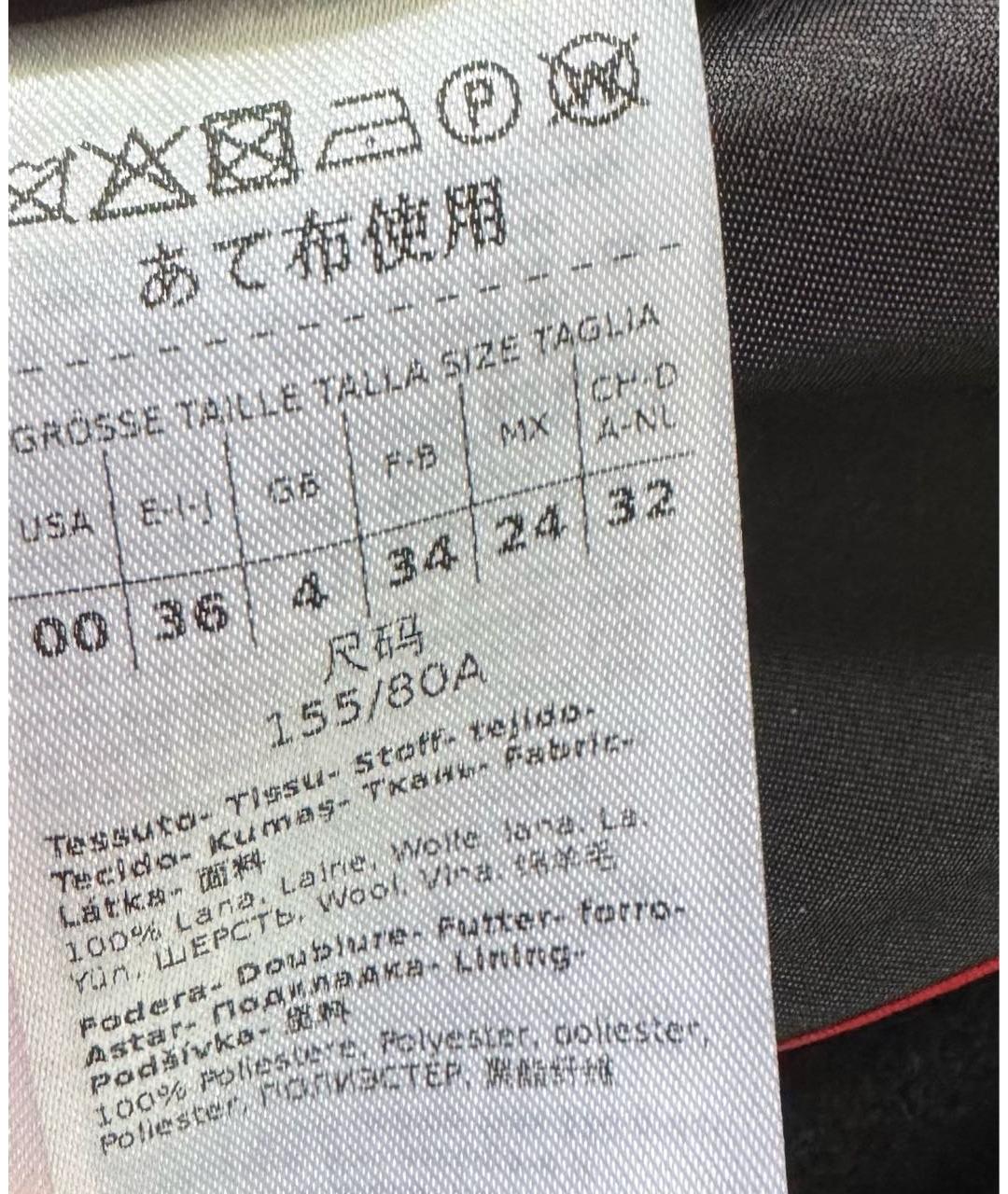 MAX&CO Черное шерстяное пальто, фото 5