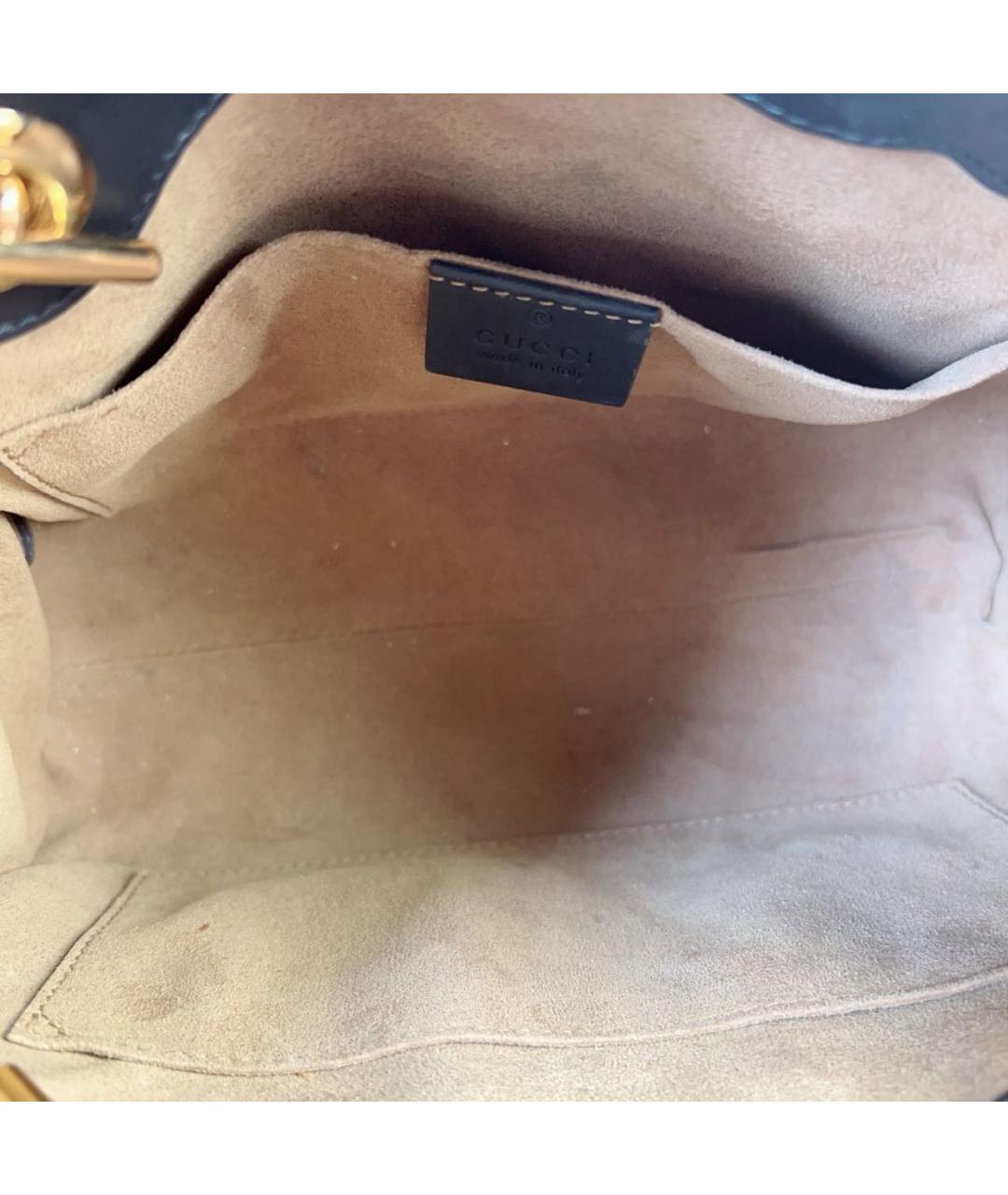 GUCCI Черная сумка через плечо, фото 6