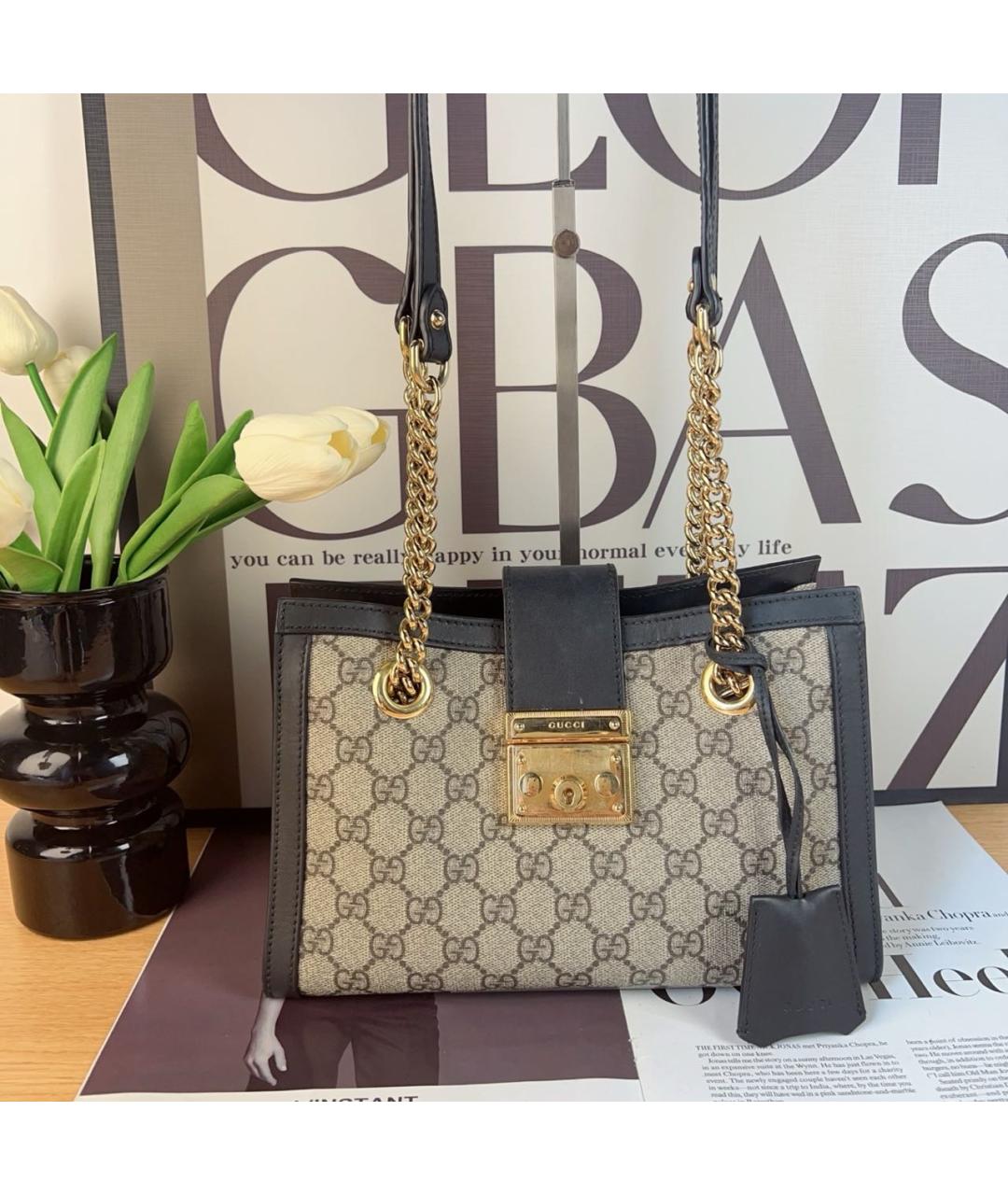 GUCCI Черная сумка через плечо, фото 2