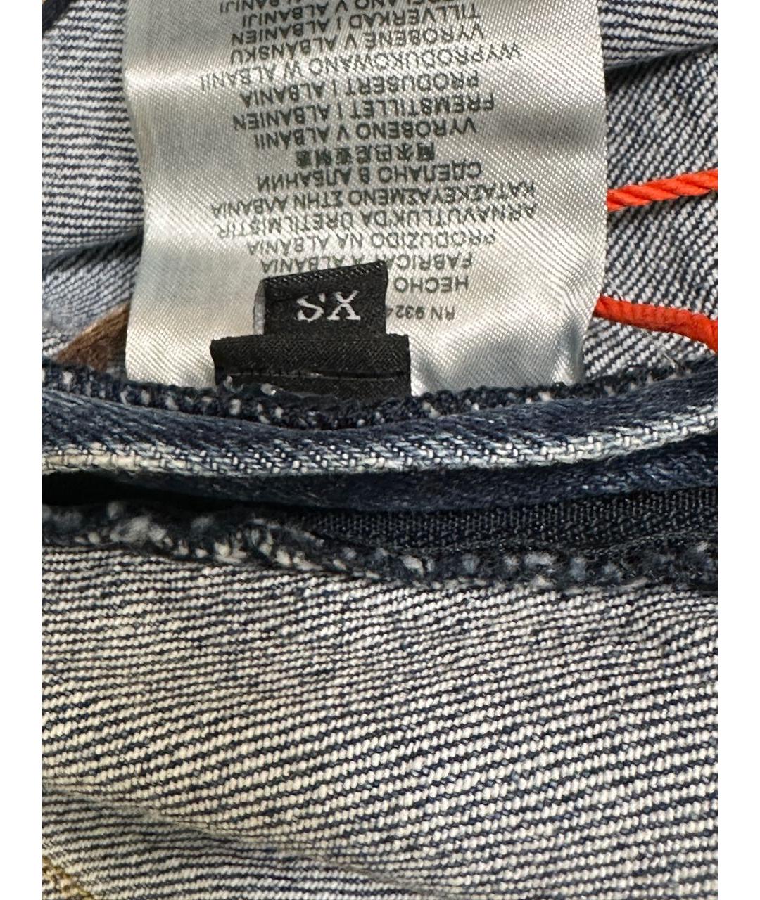 DIESEL Синяя хлопковая майка, фото 3