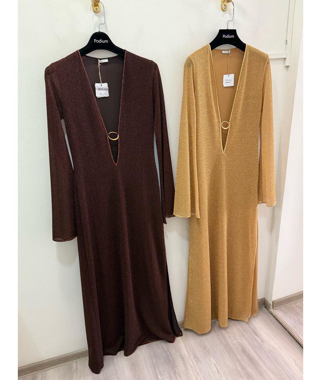 OSEREE Золотая полиамидовая туника, фото 6