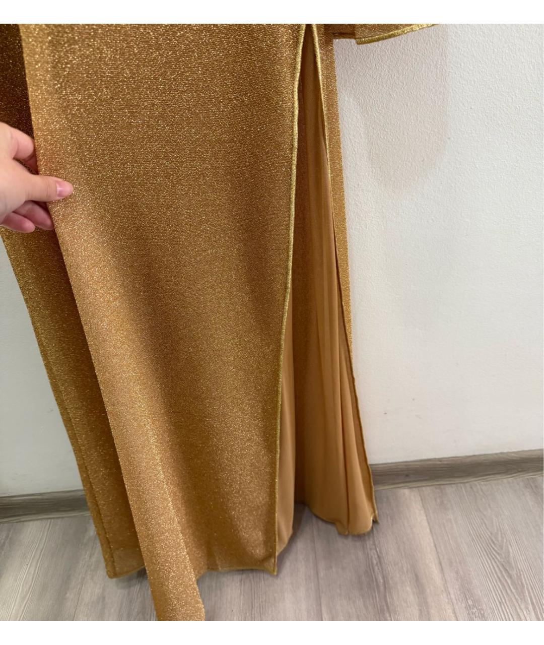 OSEREE Золотая полиамидовая туника, фото 5