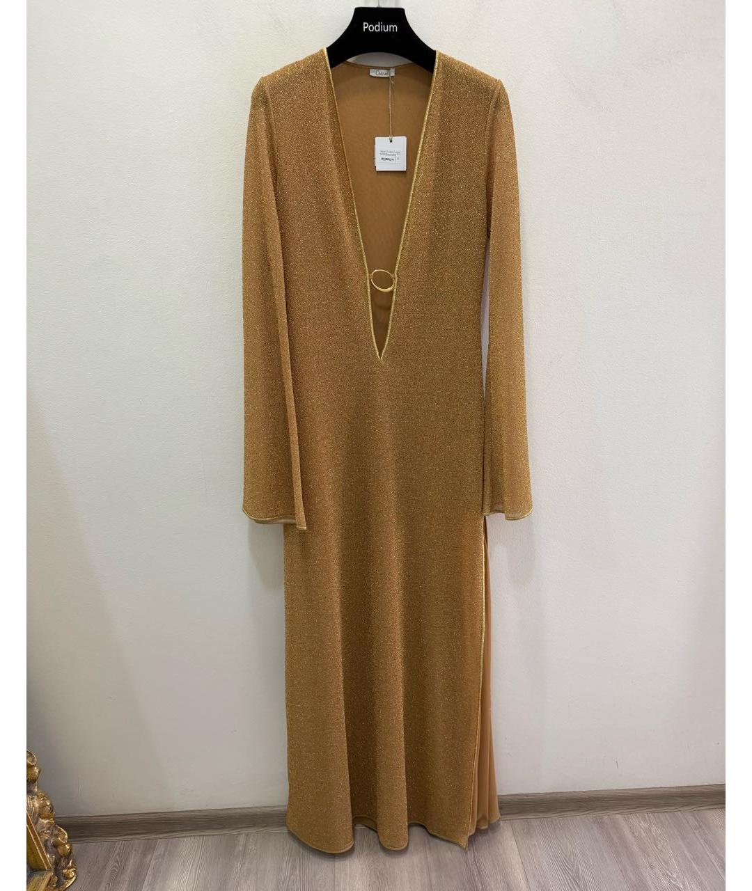 OSEREE Золотая полиамидовая туника, фото 7