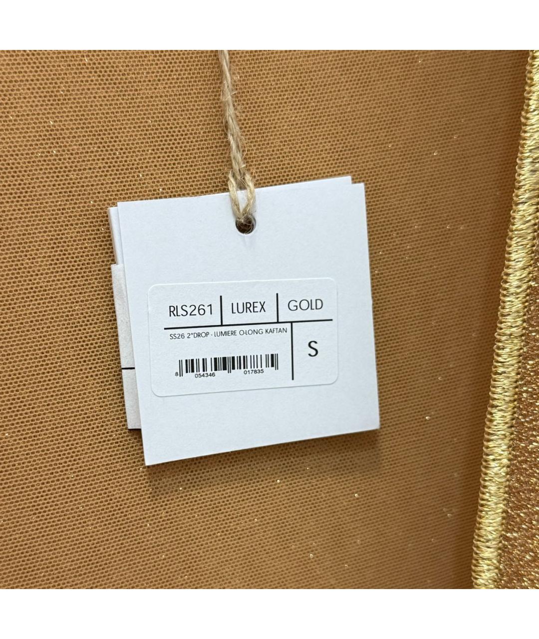 OSEREE Золотая полиамидовая туника, фото 4