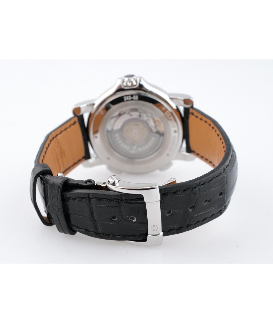 Ulysse Nardin Черные металлические часы, фото 4