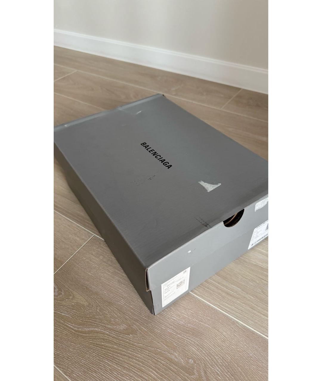 BALENCIAGA Черные кроссовки, фото 5