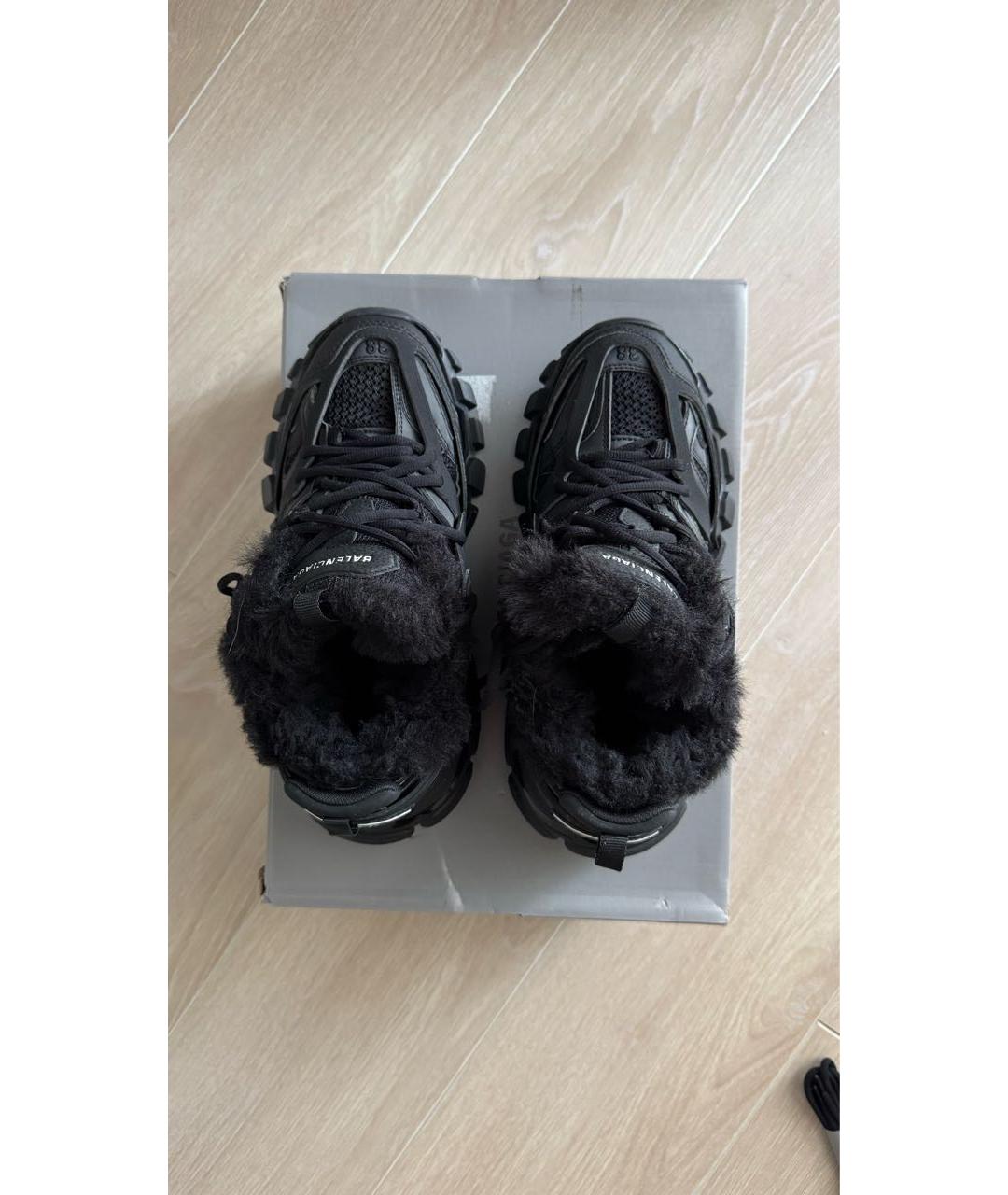 BALENCIAGA Черные кроссовки, фото 3