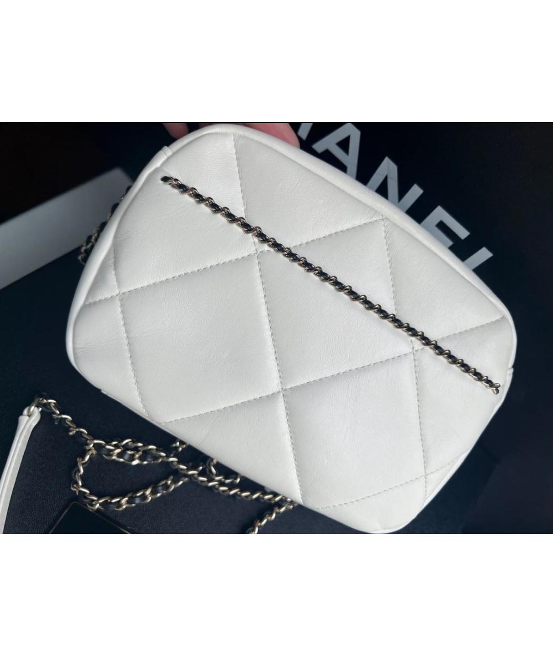 CHANEL Кожаная сумка через плечо, фото 2
