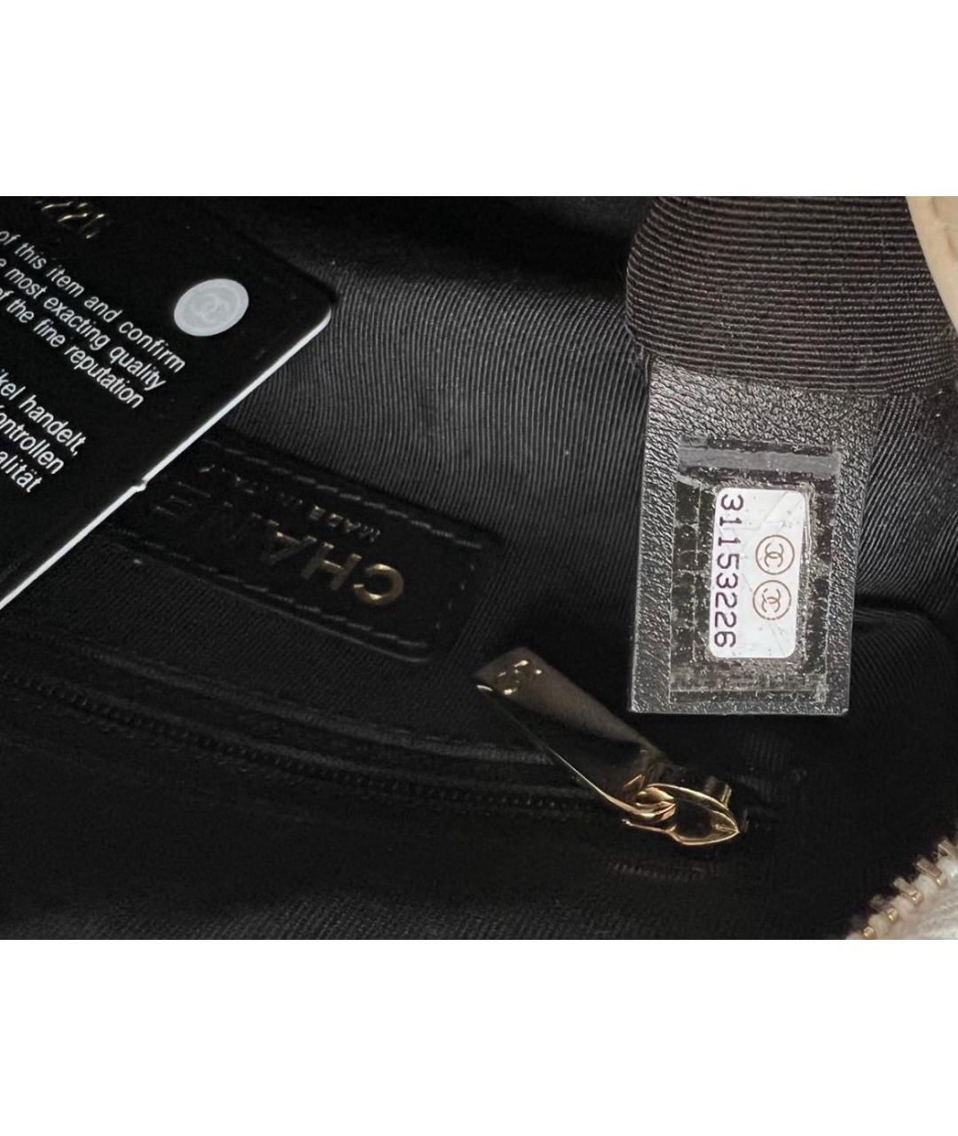 CHANEL Кожаная сумка через плечо, фото 3