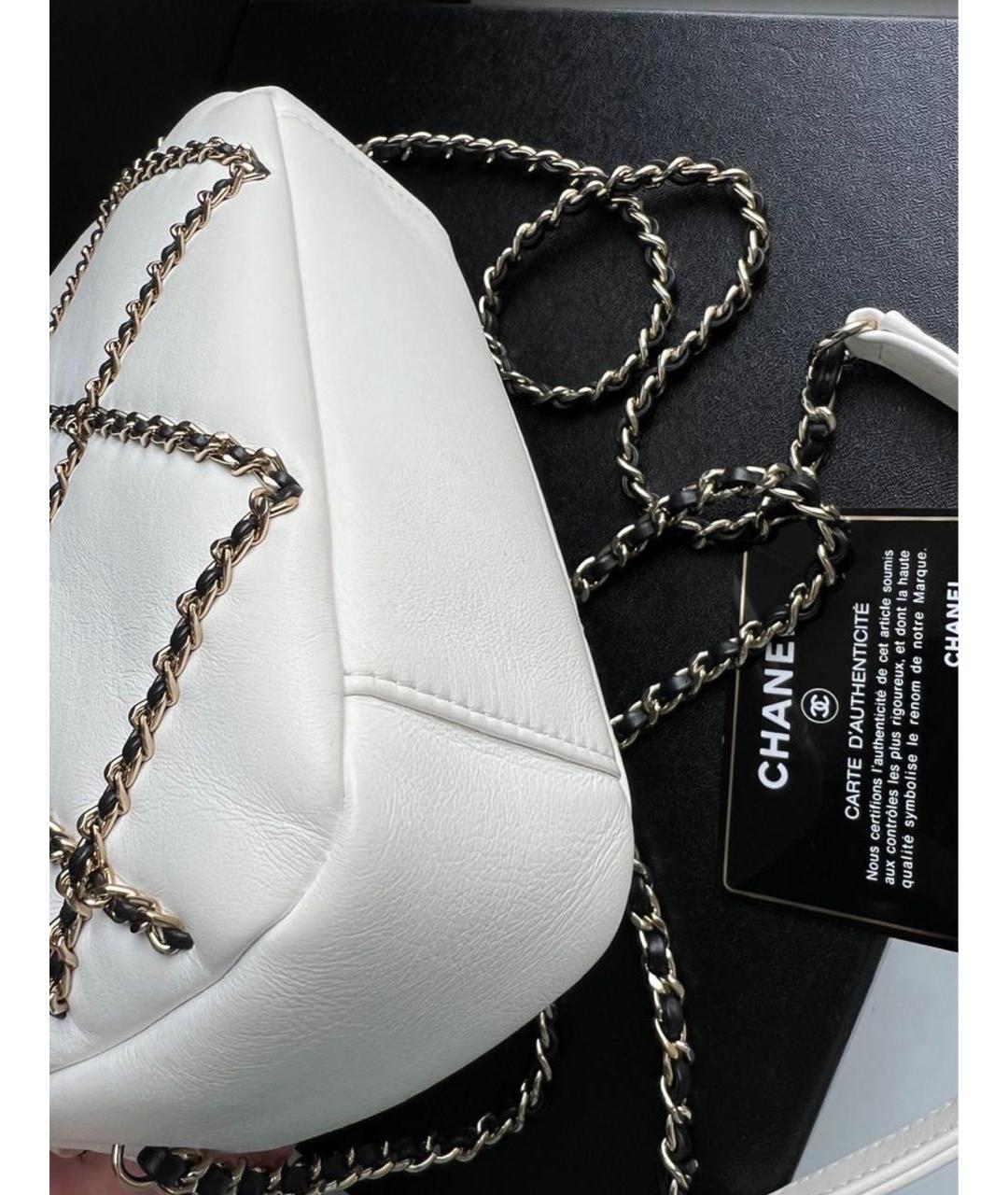 CHANEL Кожаная сумка через плечо, фото 6