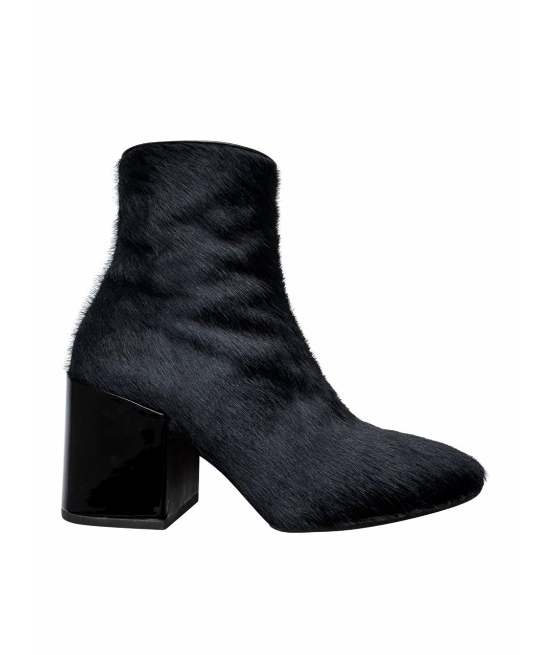 DRIES VAN NOTEN Черные ботильоны, фото 1