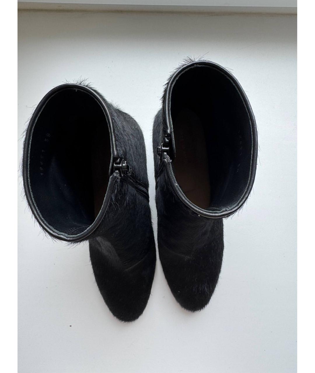 DRIES VAN NOTEN Черные ботильоны, фото 3