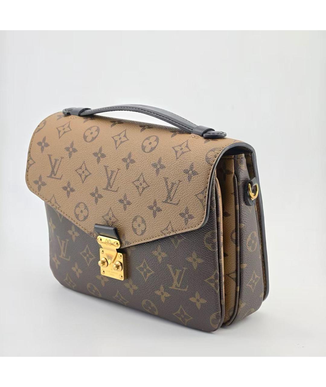 LOUIS VUITTON Коричневая сумка через плечо, фото 3