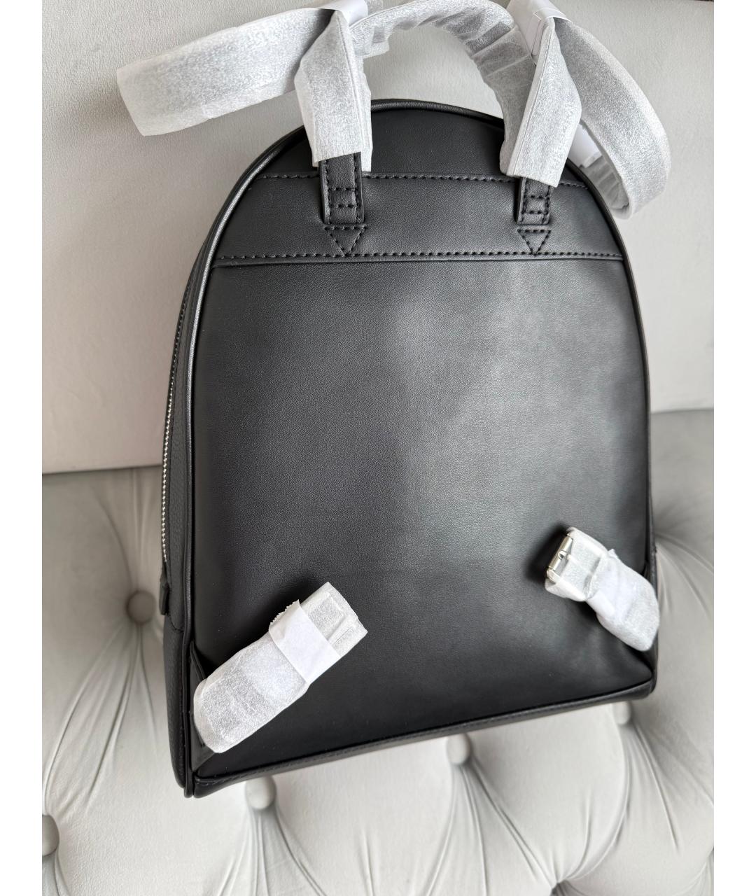 MICHAEL KORS Черный кожаный рюкзак, фото 3