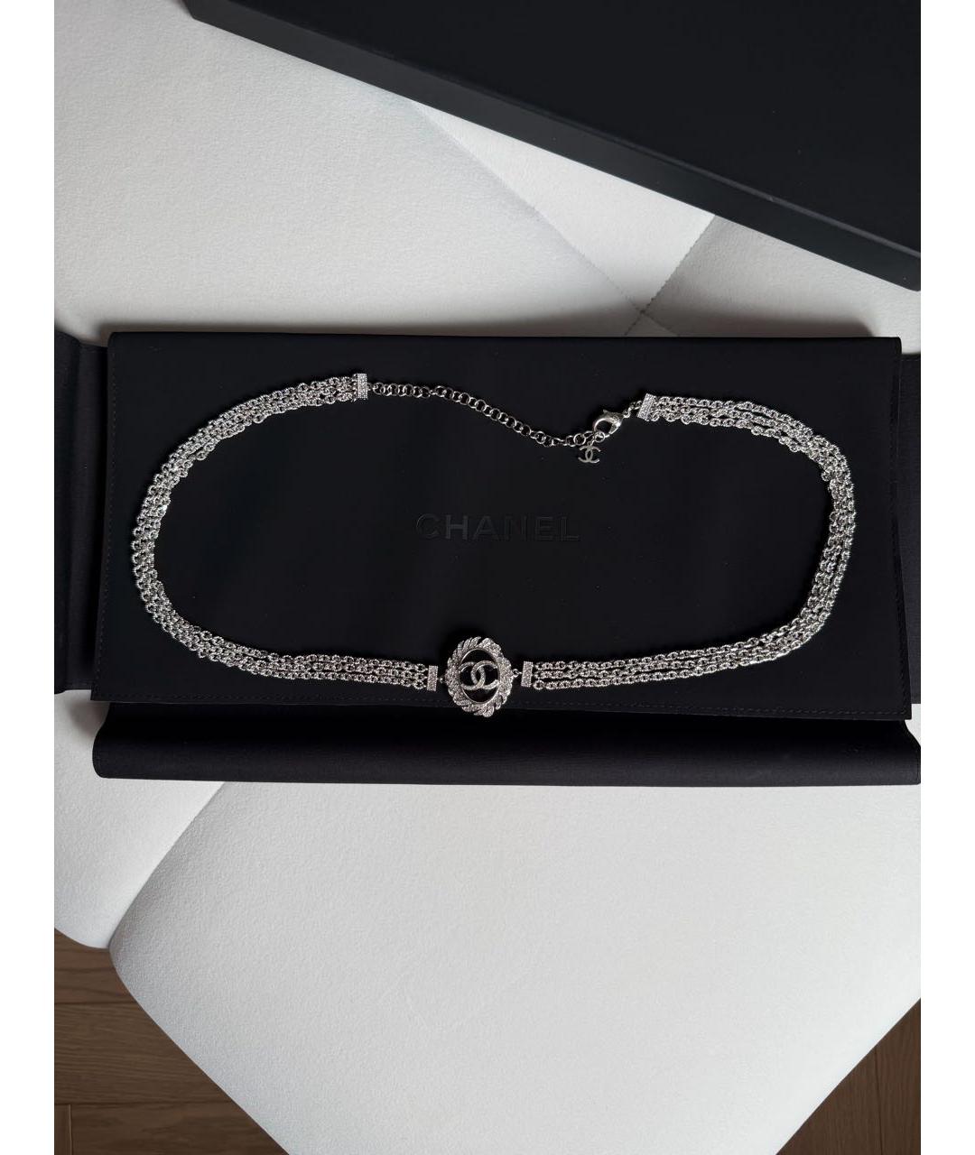 CHANEL Серебрянный ремень, фото 5