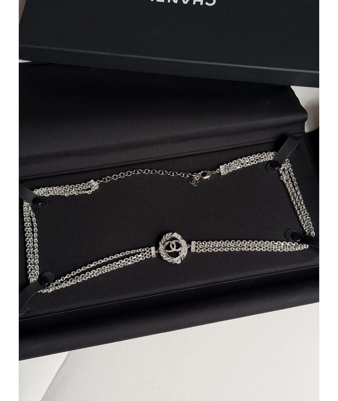 CHANEL Серебрянный ремень, фото 4