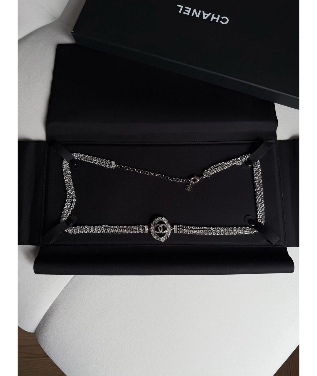 CHANEL Серебрянный ремень, фото 2