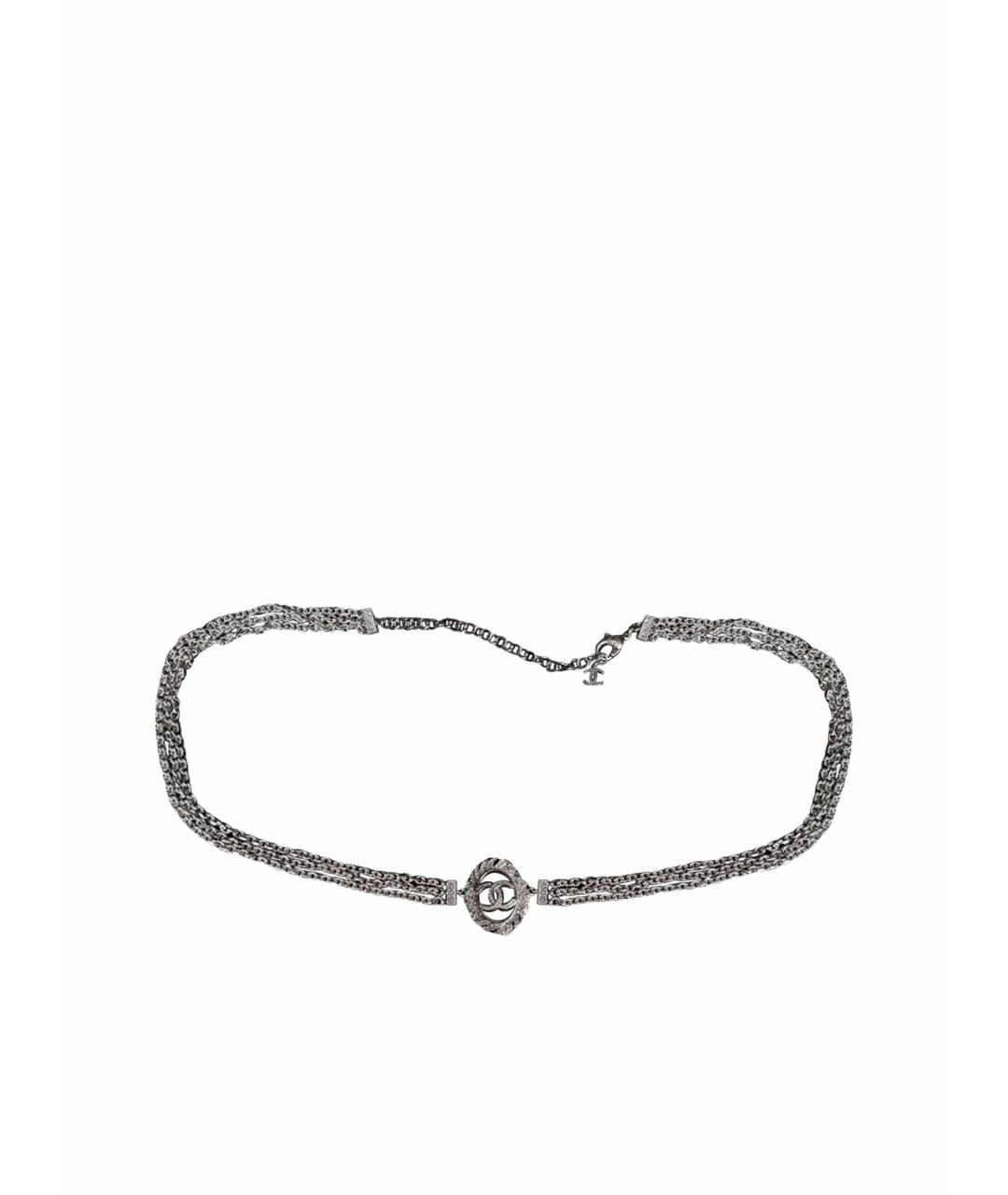 CHANEL Серебрянный ремень, фото 1