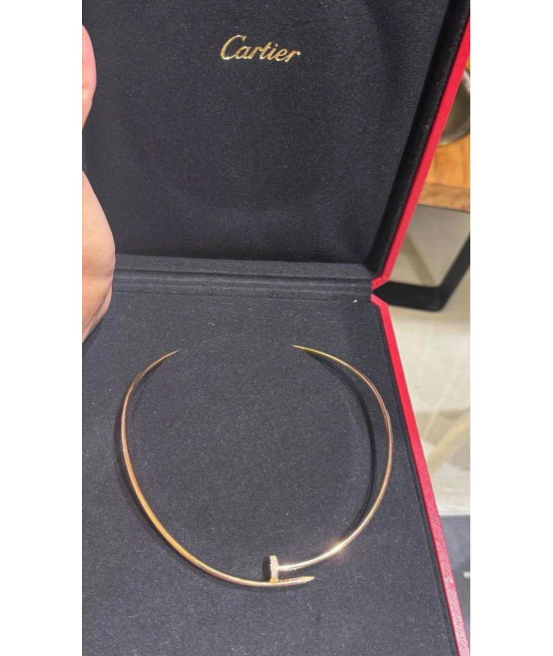 CARTIER Розовое колье из розового золота, фото 2