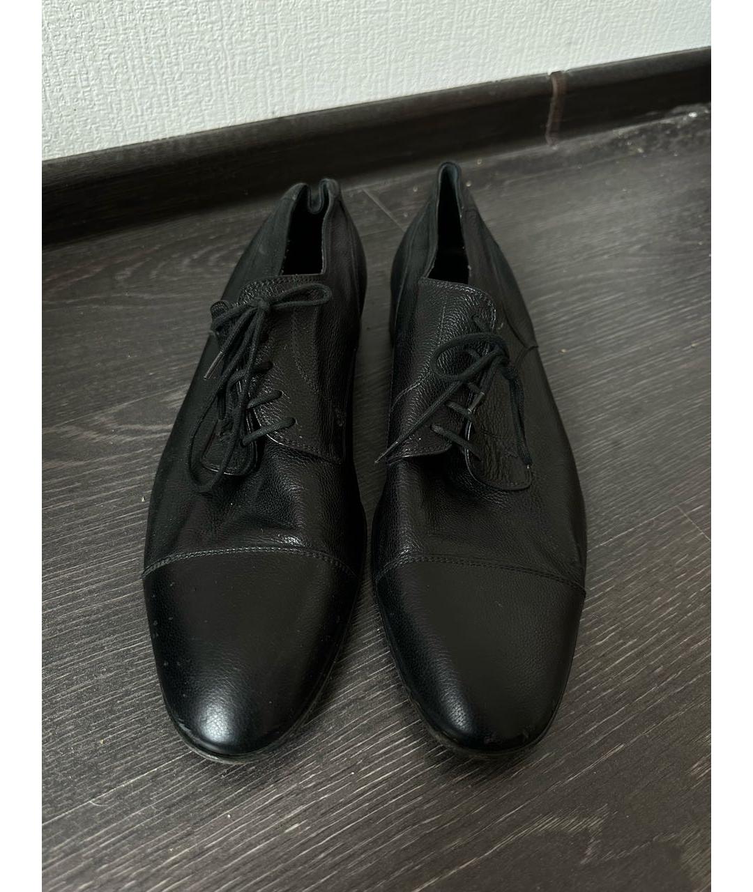 ARTIOLI Черные кожаные туфли, фото 2