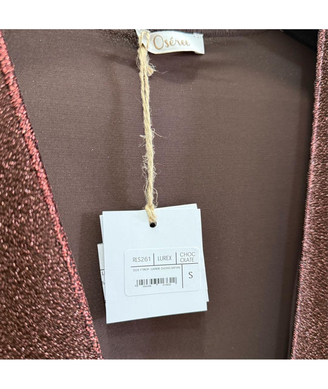 OSEREE Коричневая полиамидовая туника, фото 3