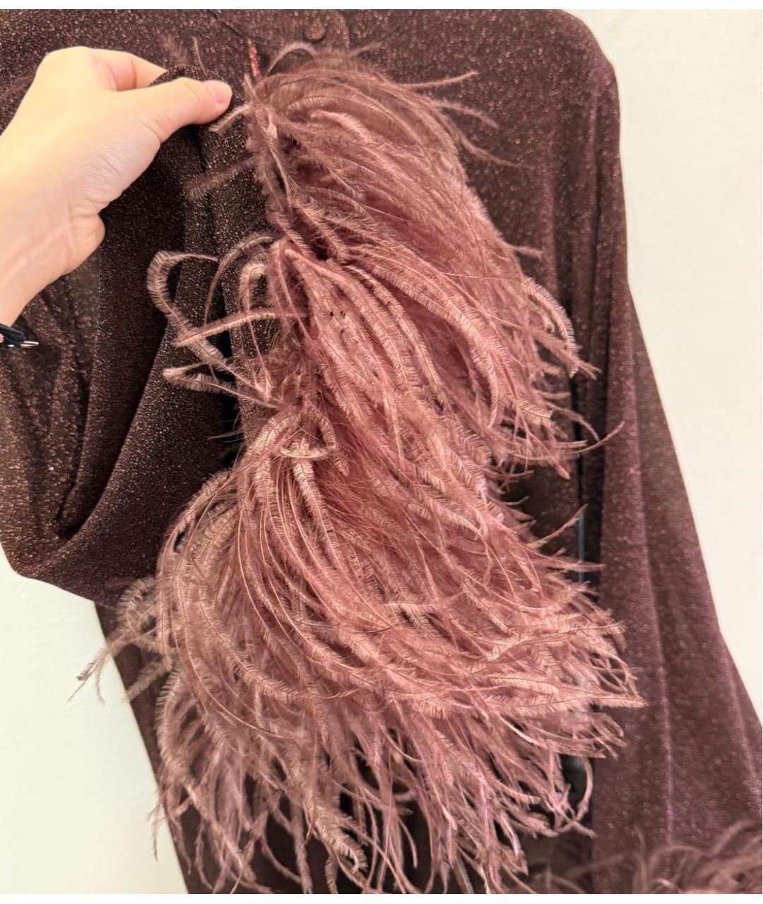 OSEREE Коричневое полиамидовое парео, фото 3