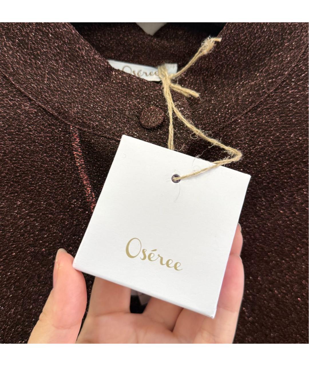 OSEREE Коричневое полиамидовое парео, фото 4