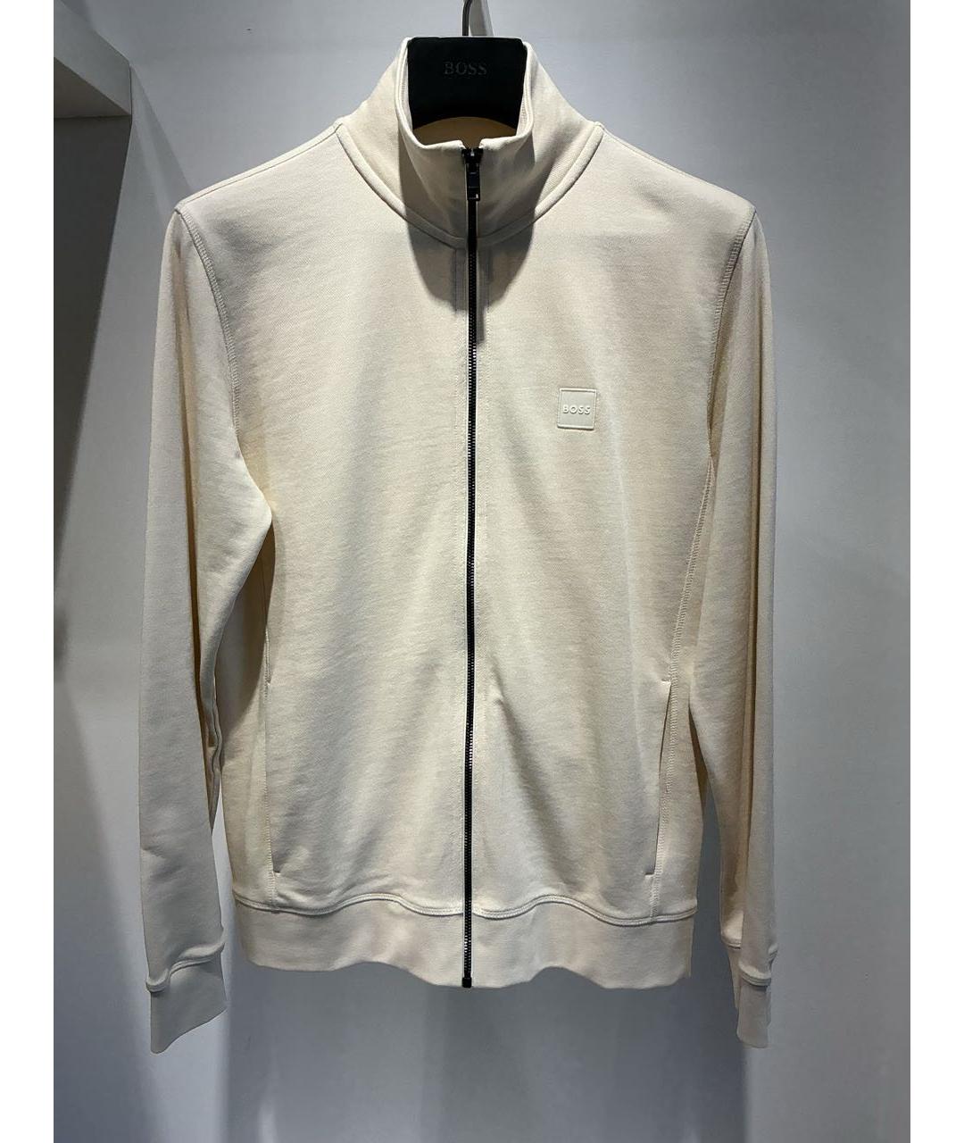 HUGO BOSS Бежевый хлопковый спортивный костюм, фото 3