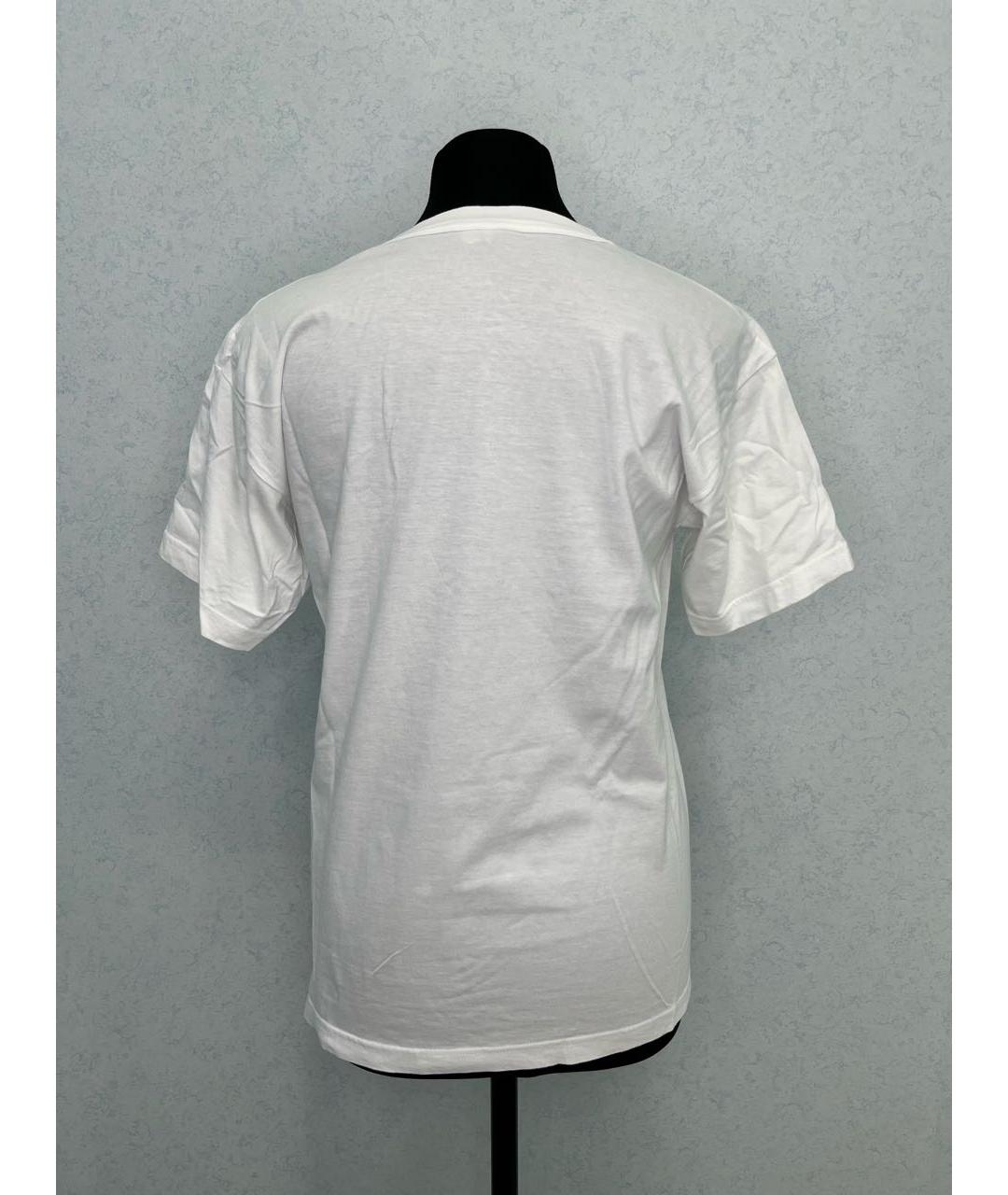 ERMANNO SCERVINO Белая хлопковая футболка, фото 2