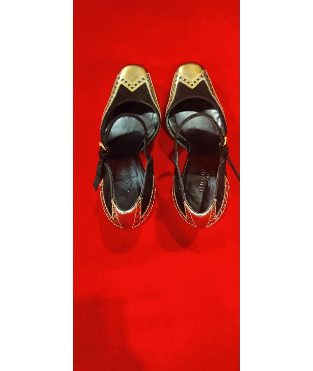 GUCCI Кожаные туфли, фото 3