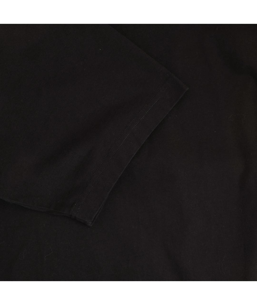 VETEMENTS Черная хлопковая футболка, фото 6