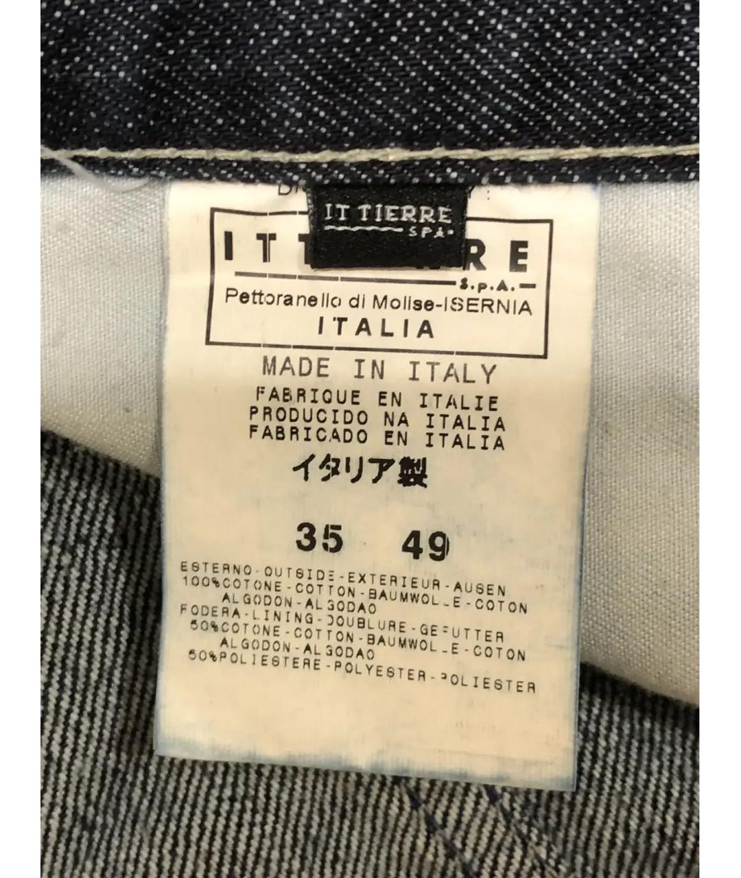 DOLCE&GABBANA Синие хлопковые прямые джинсы, фото 3