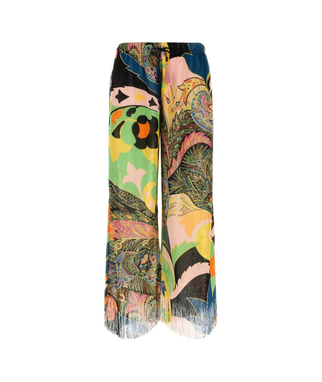 ETRO Мульти вискозные прямые брюки, фото 1