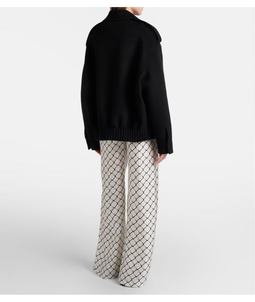 GUCCI Белые шелковые брюки широкие, фото 3