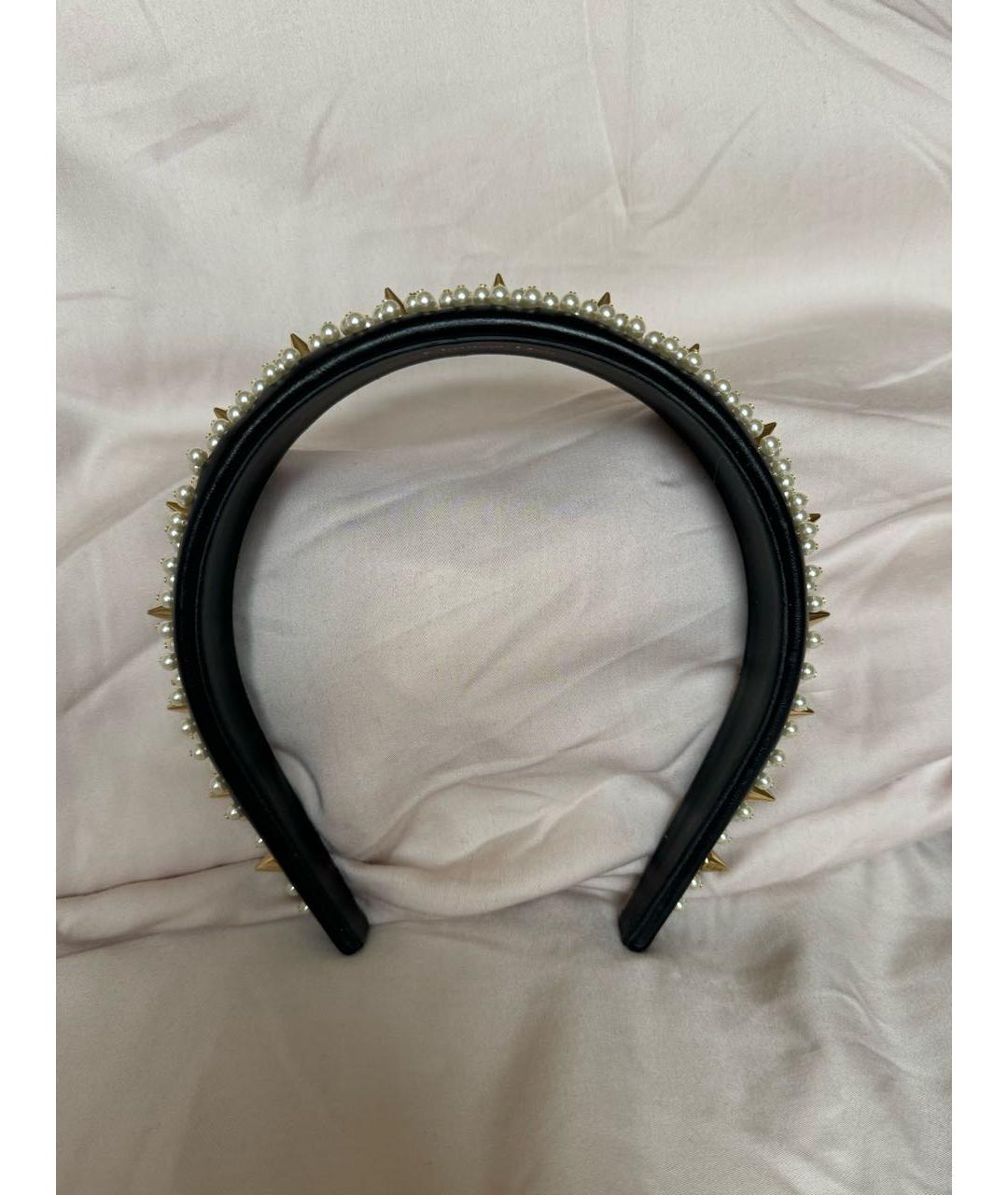 CHRISTIAN DIOR Черный ободок, фото 2