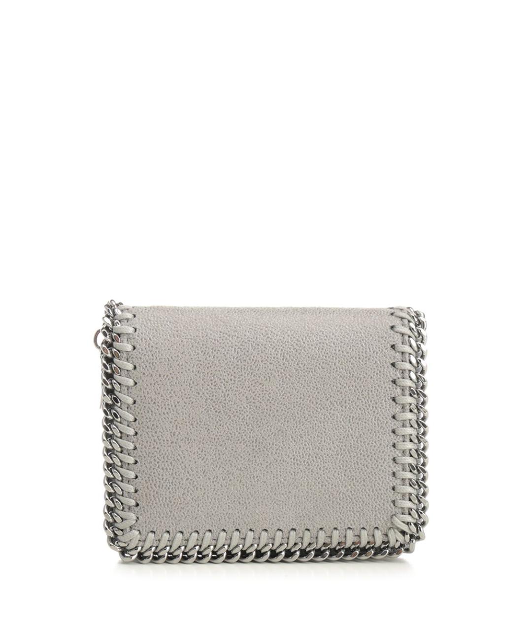 STELLA MCCARTNEY Серый кошелек из искусственной кожи, фото 1