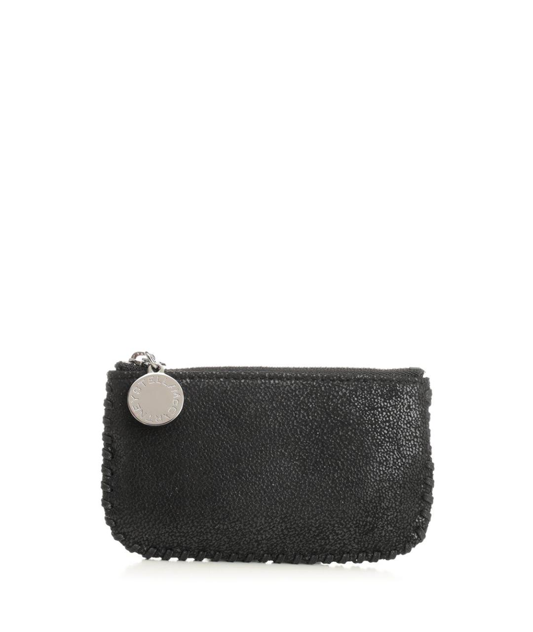 STELLA MCCARTNEY Черный кардхолдер из искусственной кожи, фото 1