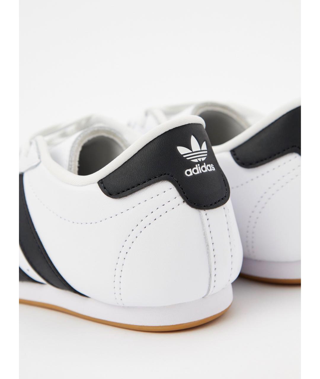 ADIDAS Белые кожаные кроссовки, фото 4