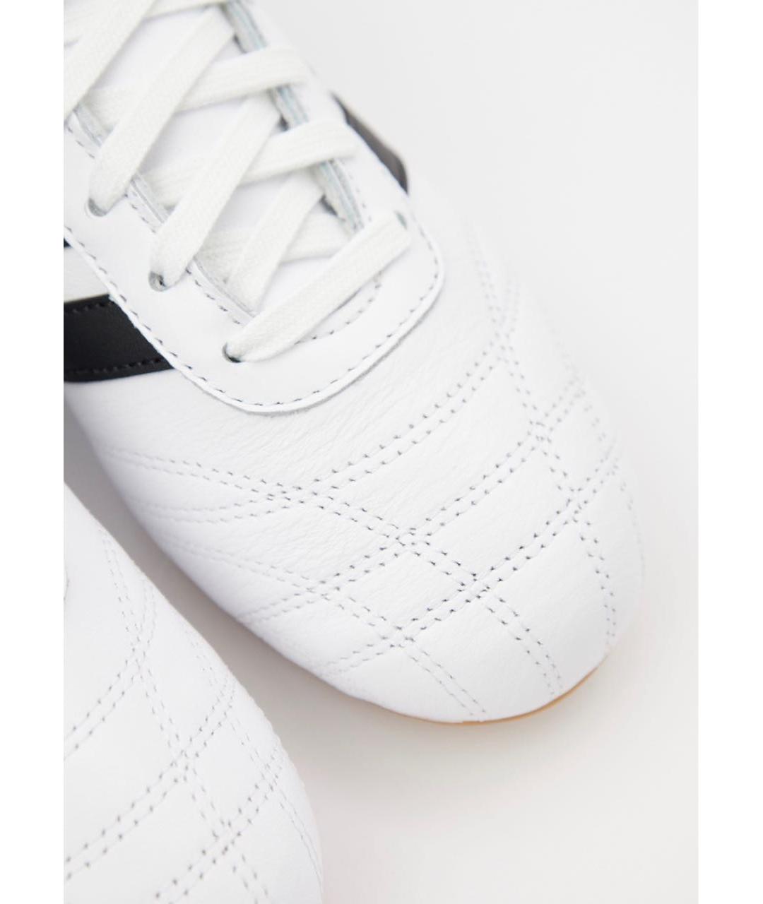 ADIDAS Белые кожаные кроссовки, фото 3