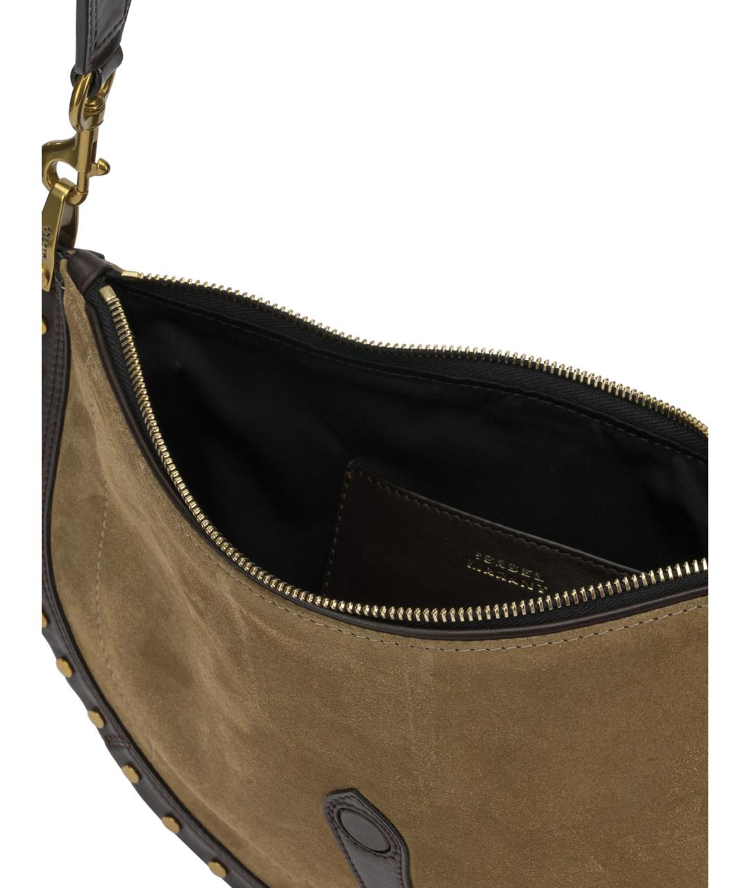 ISABEL MARANT Коричневая замшевая сумка через плечо, фото 5