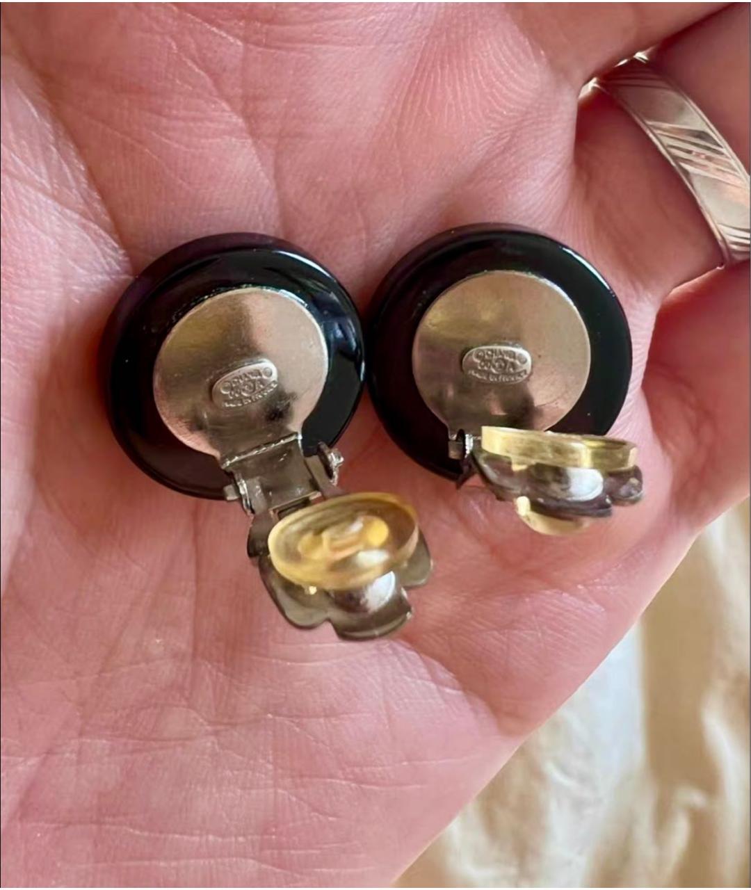 CHANEL Деревянные серьги, фото 4