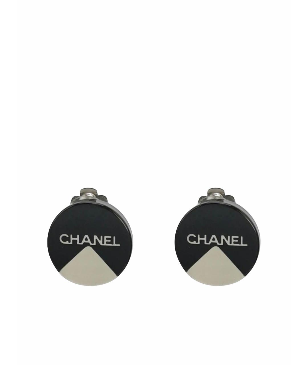 CHANEL Деревянные серьги, фото 1