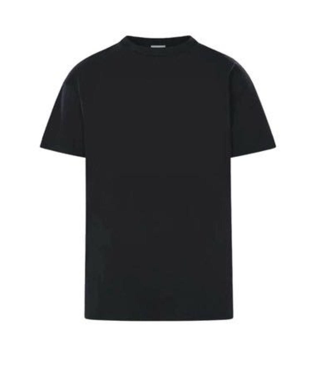 NIKE Черная хлопковая футболка, фото 1