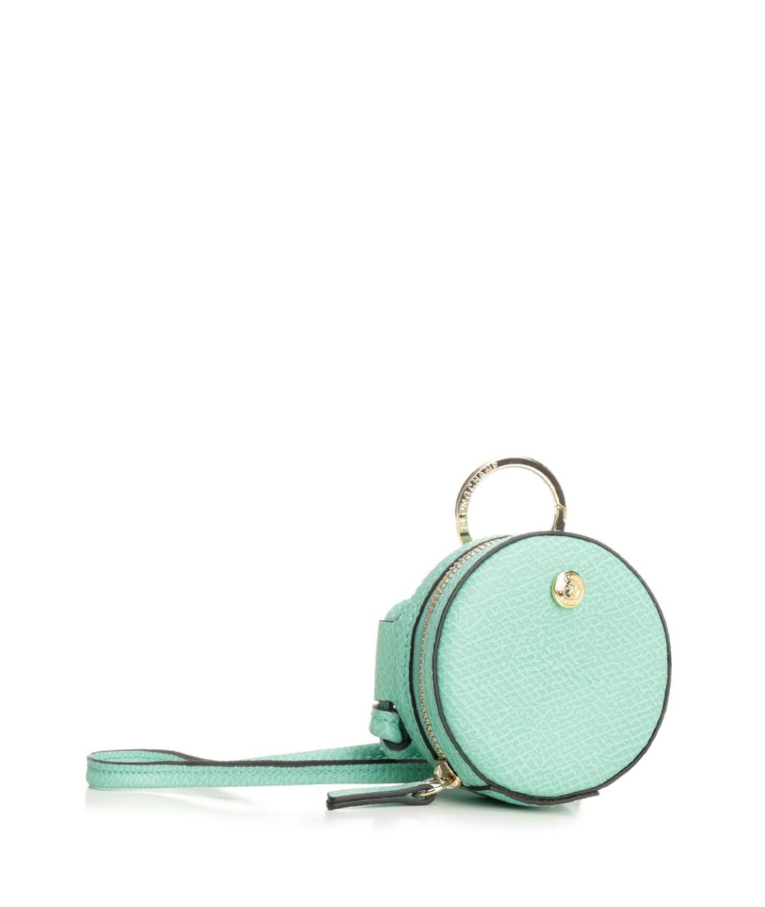 LONGCHAMP Зеленая кожаная сумка через плечо, фото 2
