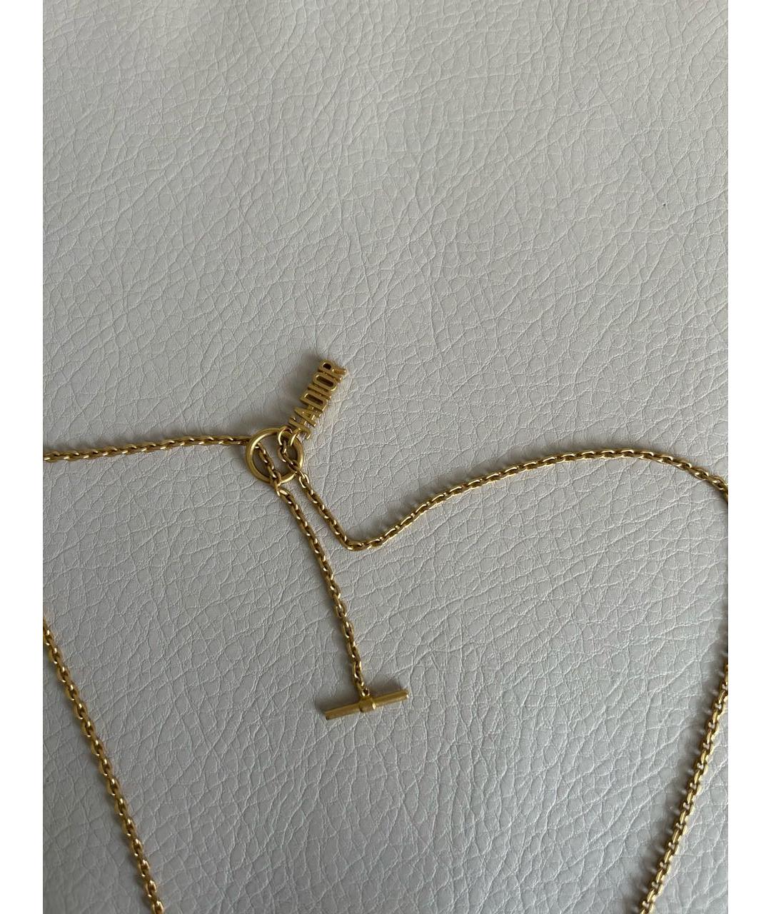 CHRISTIAN DIOR Золотое колье, фото 3