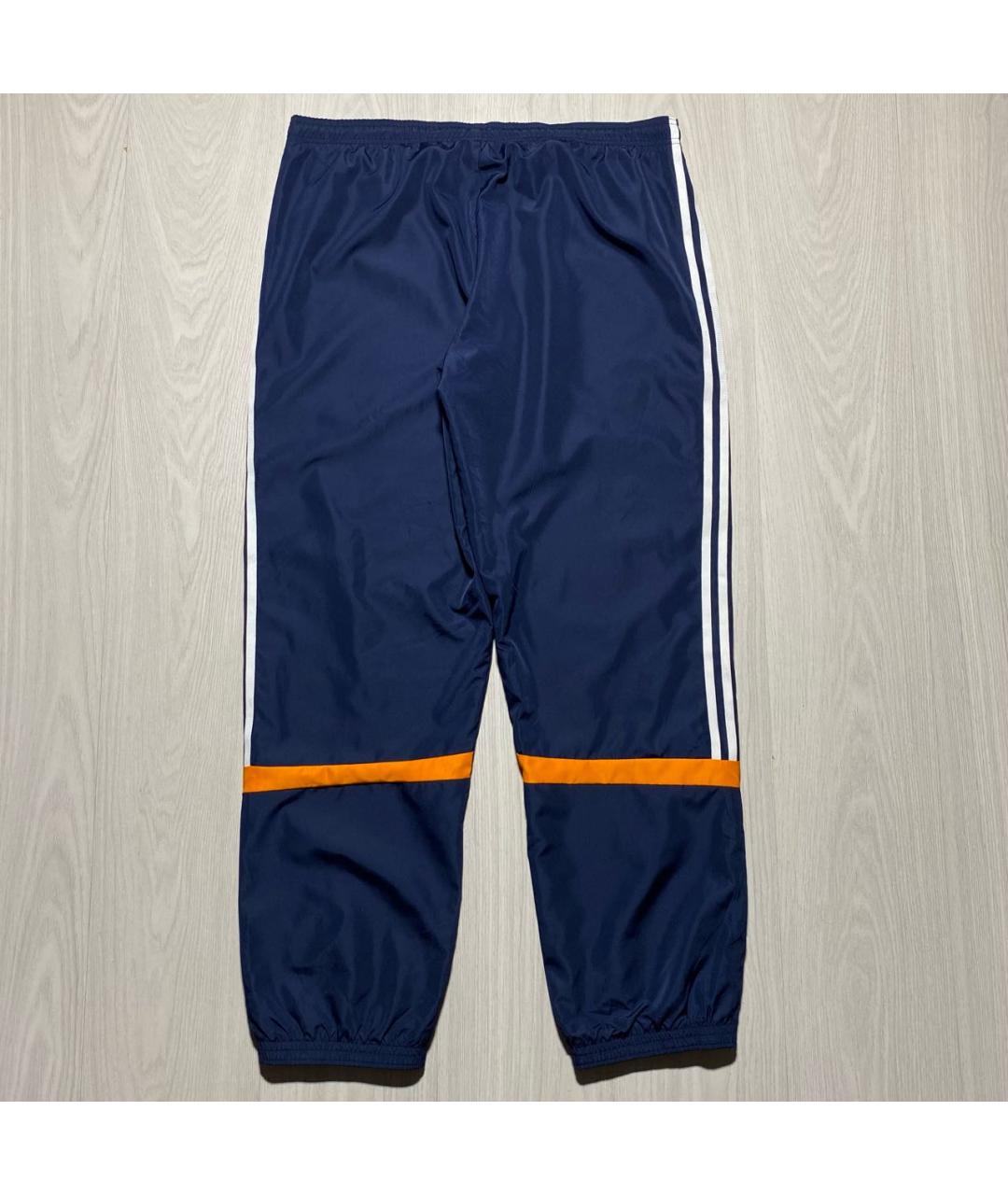 ADIDAS Темно-синие полиэстеровые повседневные брюки, фото 6