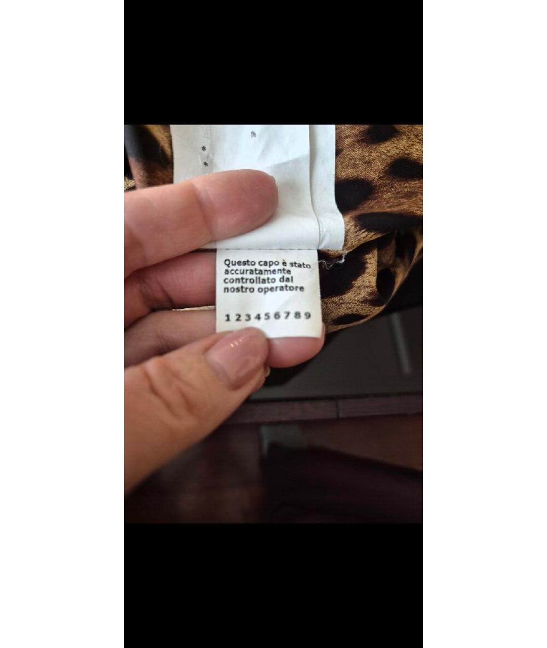 DOLCE&GABBANA Черное шерстяное пальто, фото 9