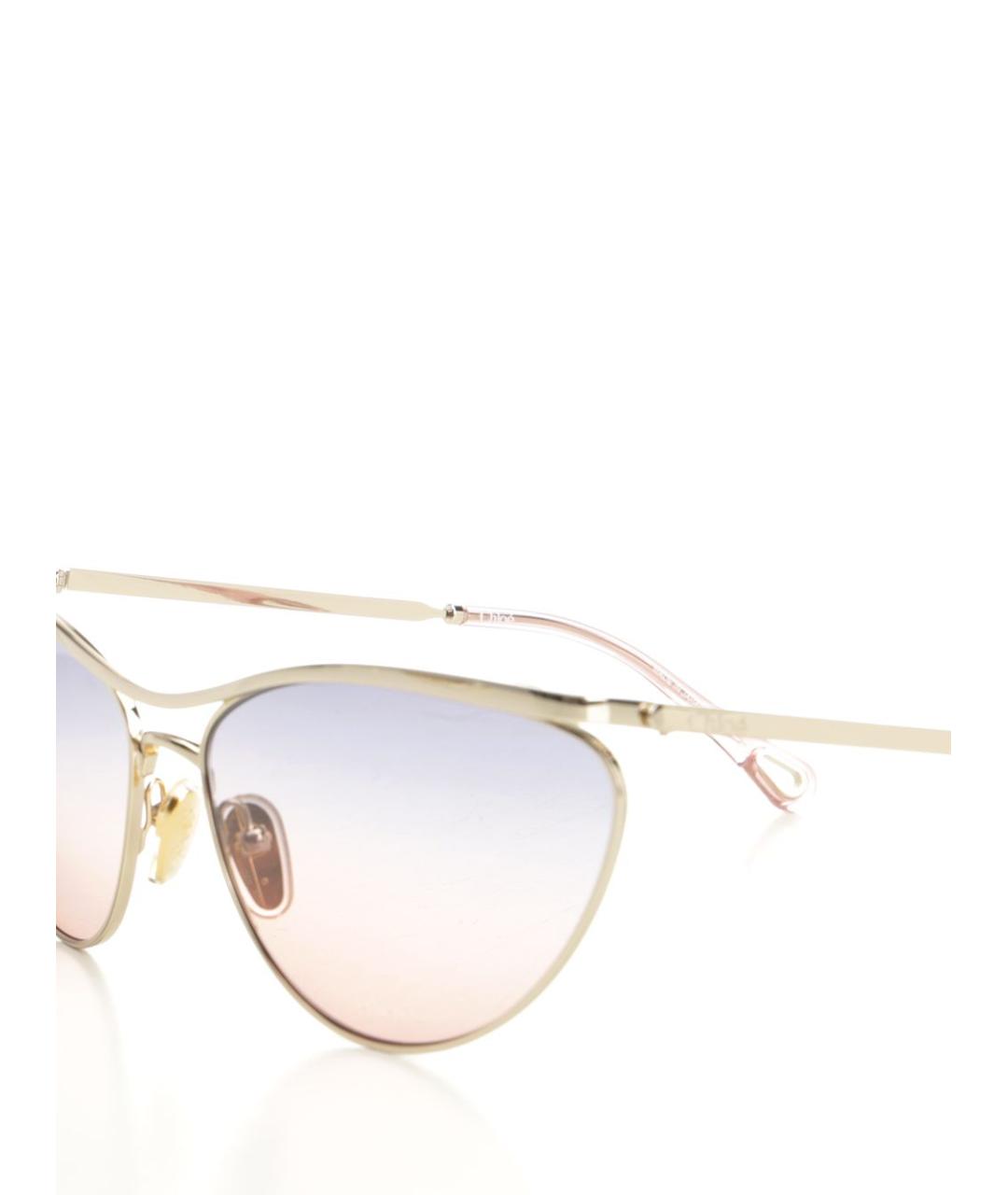 CHLOE Синие солнцезащитные очки, фото 3