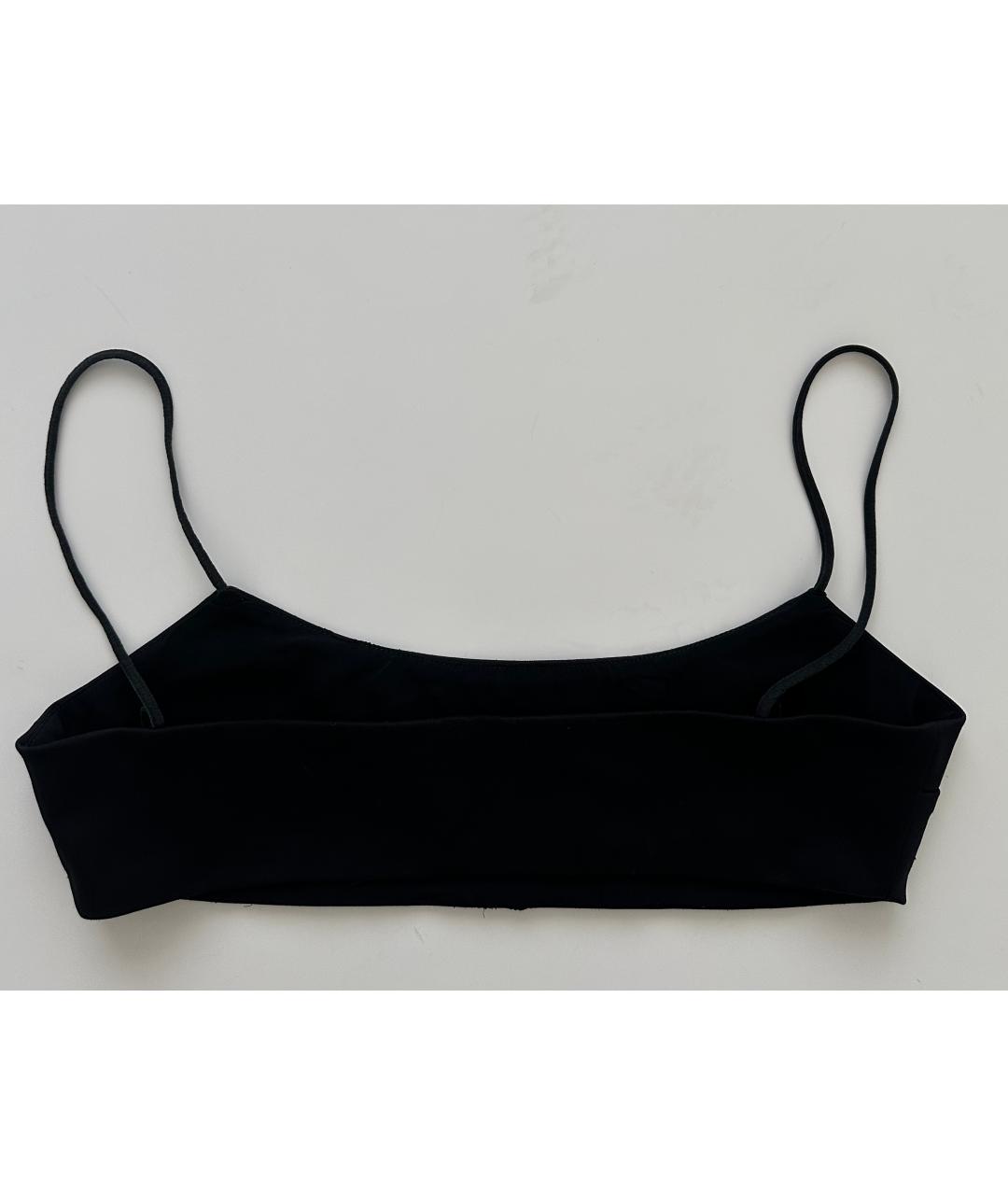 MIU MIU Черная полиэстеровая юбка миди, фото 6