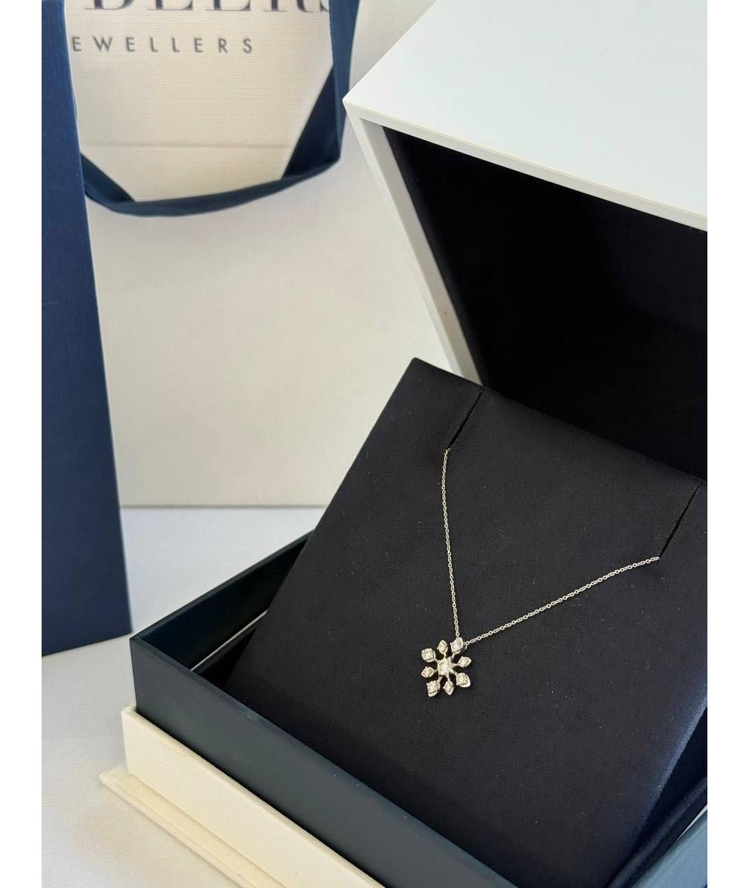 DE BEERS Серебряная подвеска из белого золота, фото 5